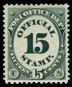 MOMEN: US STAMPS #O53 OFFICIAL MINT OG H VF/XF LOT #70482