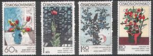 Czechoslovakia 1974 Sc#1921-1924 Pofis 2067-2070 MNH