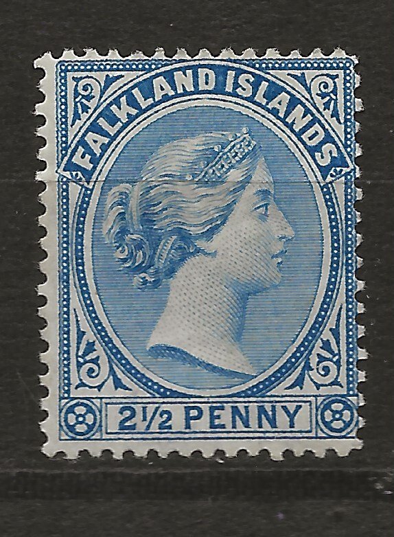 Falkland Is 15 SG 30 MH F/VF 1894 SCV $50.00 (jr)