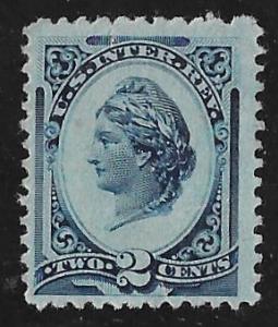 R152A 2 cents Commerce Revenue Stamp used F-VF