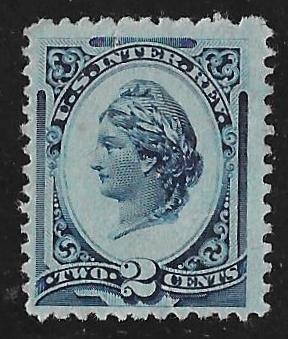 R152A 2 cents Commerce Revenue Stamp used F-VF