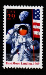 #2841 Moon Landing Single - MNH