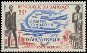 Dahomey #C16, Complete Set, 1961, Hinged
