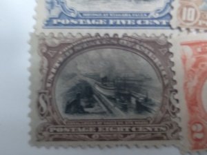 1901 PAN AMERICAN MNH Set Scot #s 294 - 299  Quality Nice Used Stamp CollectionC