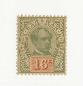 Sarawak Sc #17  16c  LH VF