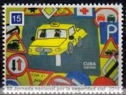 CUBA Sc# 5581  ROAD SAFETY DAY 15c 2014  MNH  mint