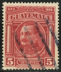 Guatemala - SC #238 - USED - 1929 - Item G373