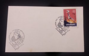 D)1977, URUGUAY, FIRST DAY COVER, ISSUE, 100 YEARS ORGANIC LAW OF THE COREO,