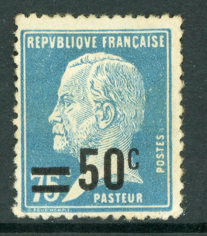 France 1926 Pasteur 50¢/75¢ Blue SG 438 Mint P181 ⭐⭐⭐⭐⭐⭐