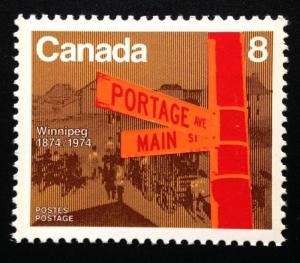 CANADA SC#633 Winnipeg Centennial Stamp (1974) MNH