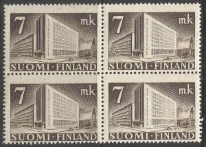 FINLAND 219A MNH BLOCK OF 4 788F-4