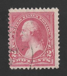 SC# 248 - (2c) - Washington, T1 - pink - used, single