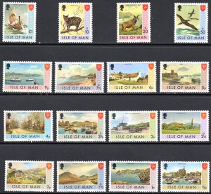 ISLE OF MAN 12-27 MH SCV $9.75 BIN $4.90 ANIMALS, PLACES