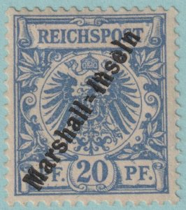 MARSHALL ISLANDS 10 MINT HINGED OG * VERY FINE! OVERPRINT DOUBLING! VALUE? PMM