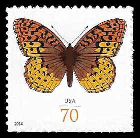 PCBstamps  US #4859 70c Great-Spangled Fritillary, MNH, (24)
