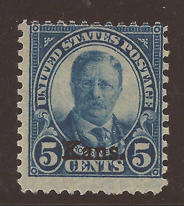 U. S.  # 663  Mint