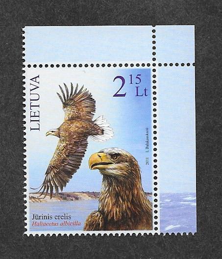 Lithuania 954 Mint NH Endangered Fauna!