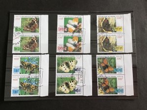Rep du Benin Butterflies Cancelled  Stamps R38939