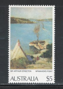 Australia 1979 McMahon's Point by Arthur Streeton $5 Scott # 577 MNH