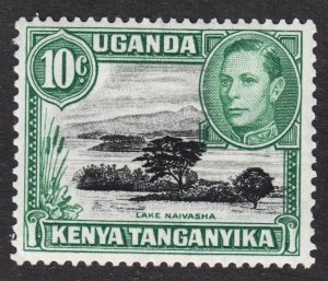 Kenya Uganda Tanzania Scott 70a perf 13 x 12 1/2 F to VF mint VLH. Lot C. FREE..