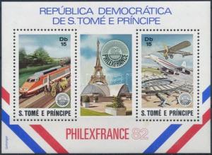 Sao Tomé e Príncipe stamp Philex France Stamp Exhibition MNH 1982 Mi 90 WS240108
