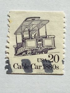 US–1987-88–Single “Transportation” Coil stamp–SC# 2263 - Used