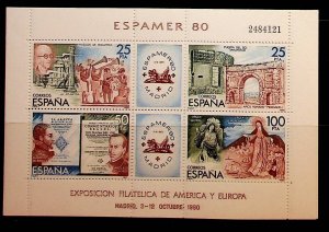 SPAIN Sc 2219 NH ISSUE OF 1980 - EXPO