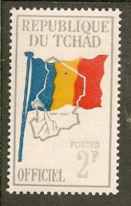 Chad      Scott O-2    Flag     MNH