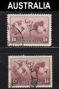 Australia Scott C4-5 complete set F to VF used. FREE...