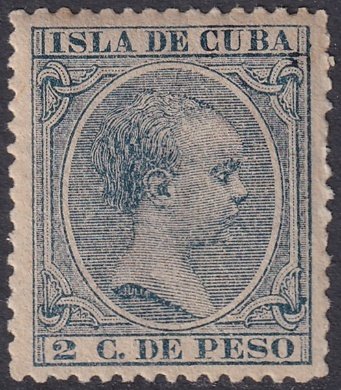 Cuba 1890 Sc 136 MLH*