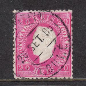 Portugal #40 VF Used With Nice Cancel