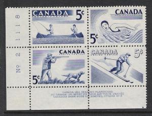 Canada #368a LL PL BL #2 Recreation Sports 5