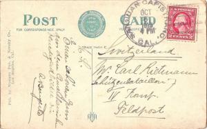 United States California San Juan Capistrano 1915 4b-bar  2c Washington Frank...