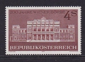 Austria #902  MNH  1971 Vienna stock exchange