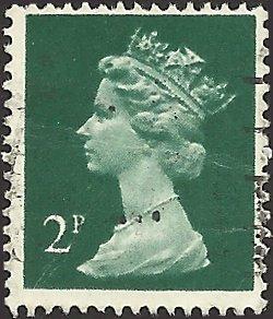 GREAT BRITAIN - MH25 - Used - SCV-0.25