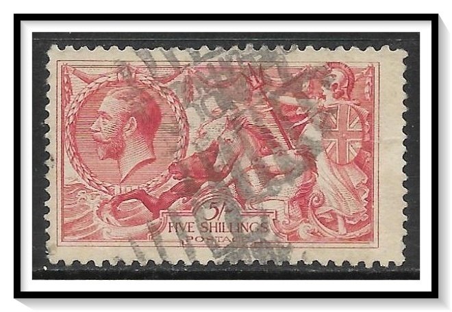 Great Britain #180 Sea Horse Britannia Used