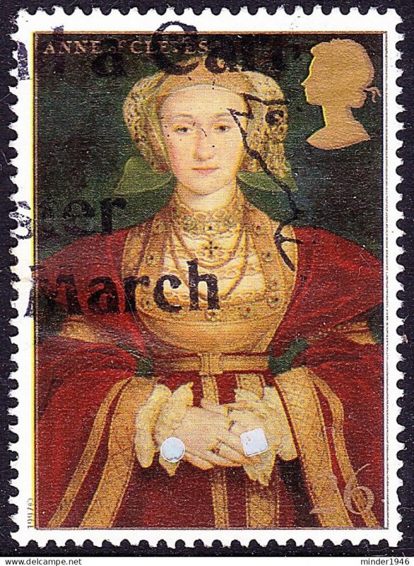 GREAT BRITAIN 1997 QEII 26p Multicoloured, 450th Anniv of the Death of KHVIII...
