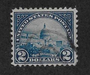 UNITED STATES SC# 572  FVF/U