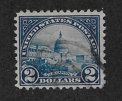 UNITED STATES SC# 572  FVF/U