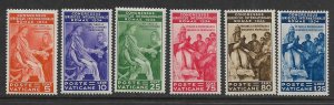 VATICAN CITY, 41-46, HINGED, INTL. JURIDICAL CONGRESS, ROME