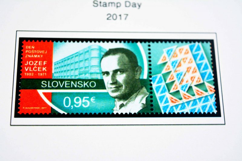 COLOR PRINTED SLOVAKIA 1939-2010 + 2011-2020 STAMP ALBUM PAGES (136 ill. pages)
