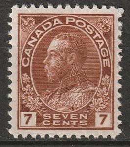 Canada 1911 Sc 114 MLH*