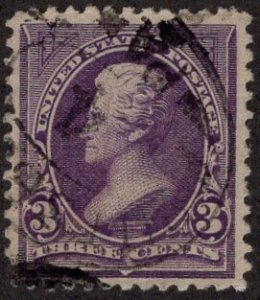 United States Scott #253 Used LC NG, rich color.