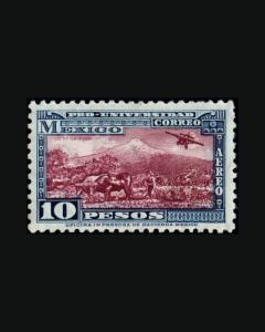 VINTAGE: MEXICO 1934 OG LH,LHR SCOTT # C54-61 $ 2685 LOT#1934UV