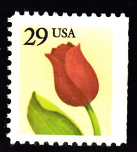 United States #2527 Tulip Booklet Single, Please see description.