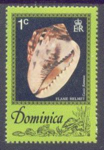 DOMINICA  514 MINT OG 1976 SEA SHELLS