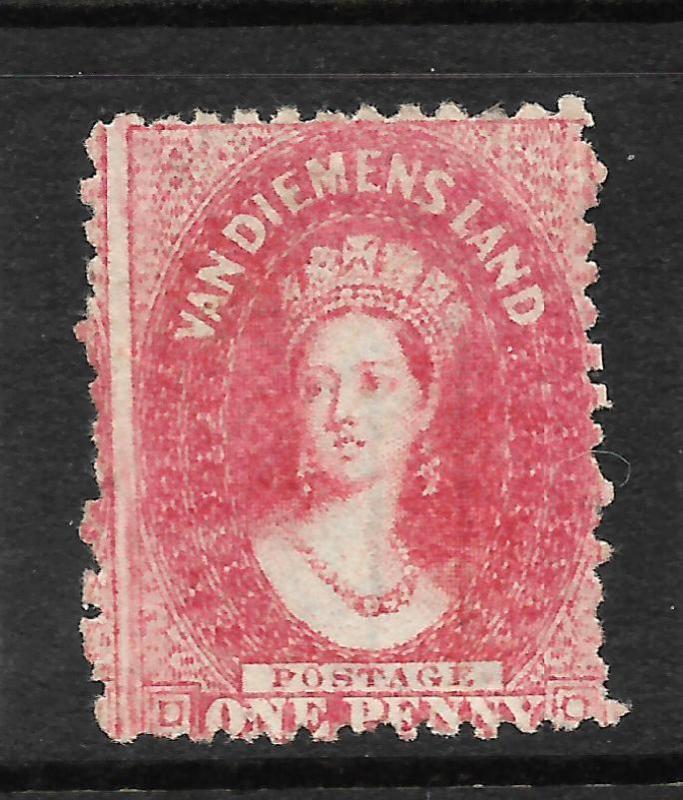 TASMANIA  1865-71  1d    QV  MNG   P12   SG 69