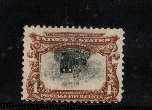 USA #296a Mint Fine Inverted Center Showpiece **With Certificate**