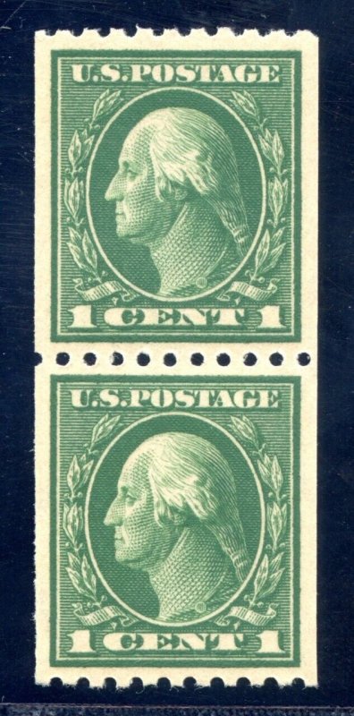 US SCOTT #441 PAIR MINT-XF-SUP-OG-NH GRADED 95 W/ PSE CERT SMQ $180 (8/1/24 GP)