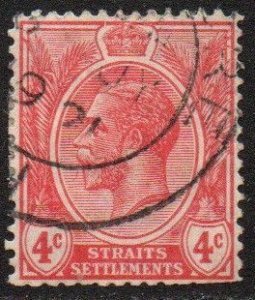 Straits Settlements Sc #154 Used